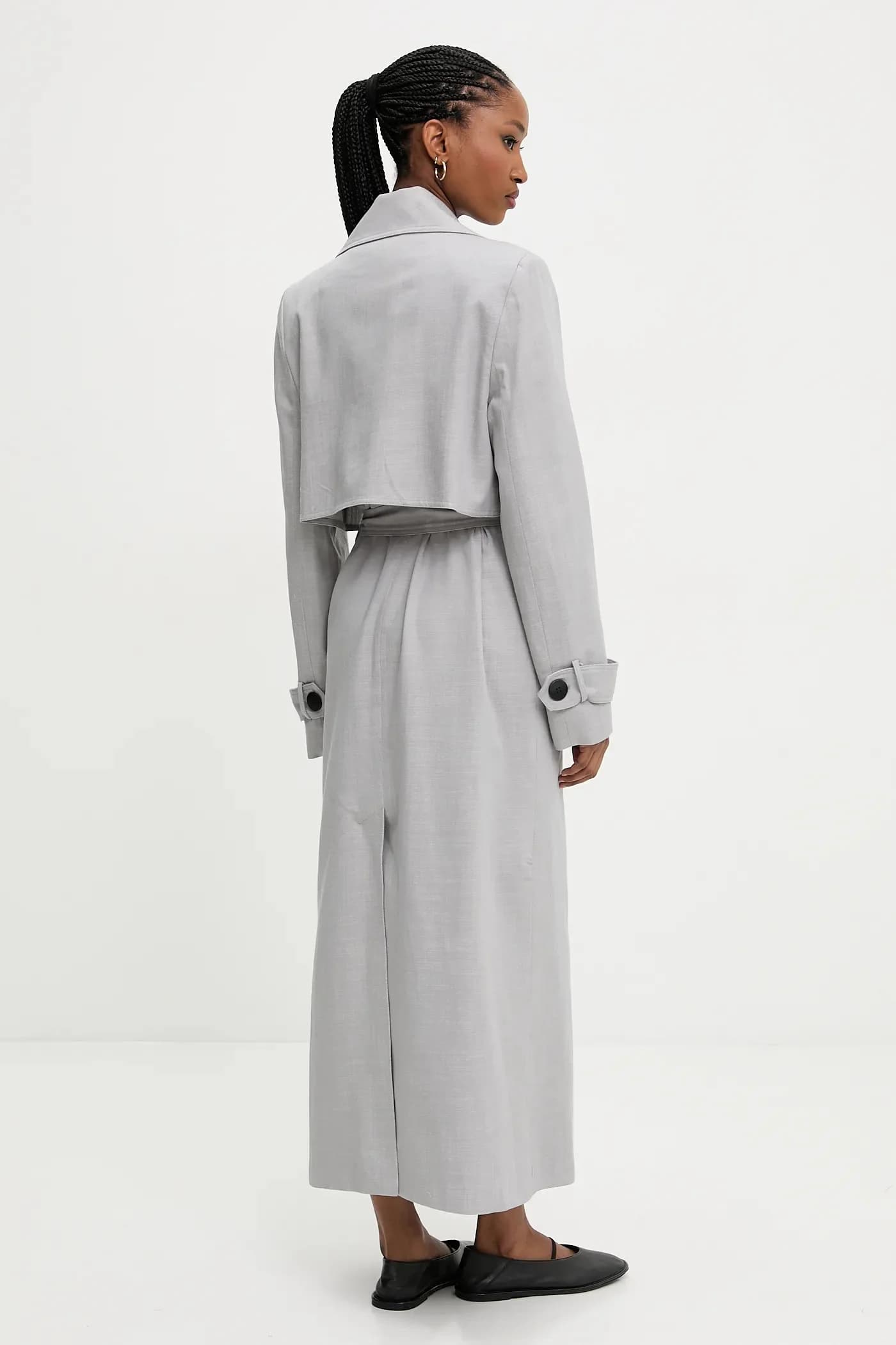 Джинсовый тренч - фото 3