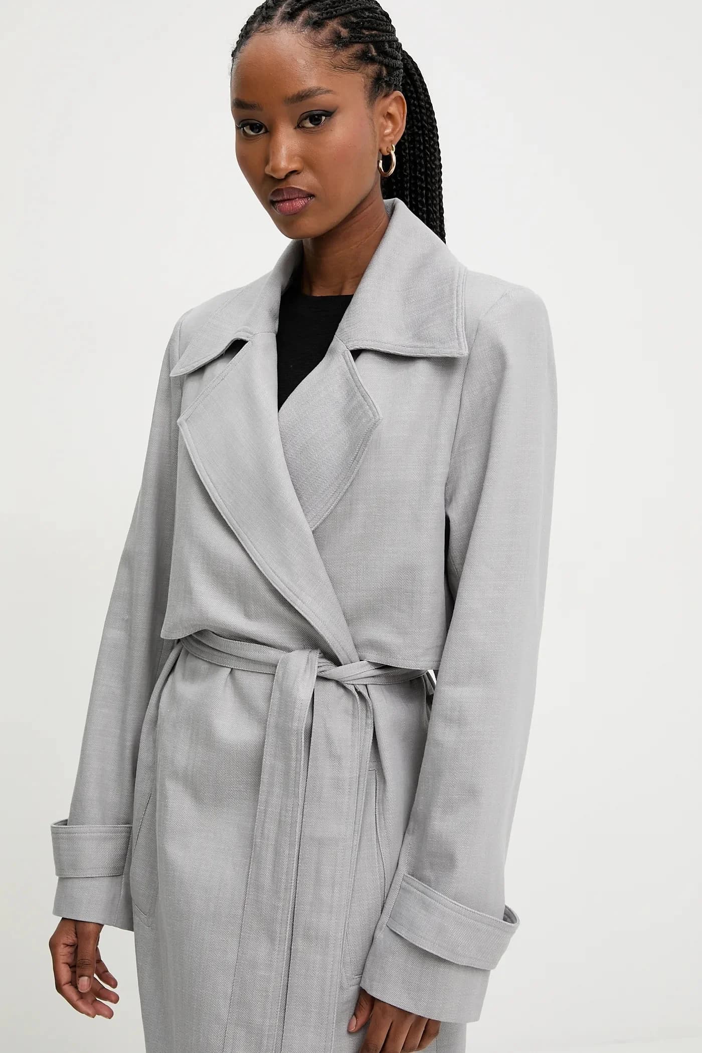 Джинсовый тренч - фото 5