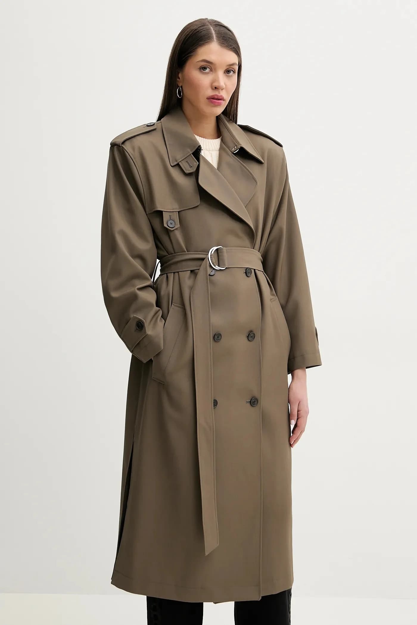 Пальто из смесовой шерсти