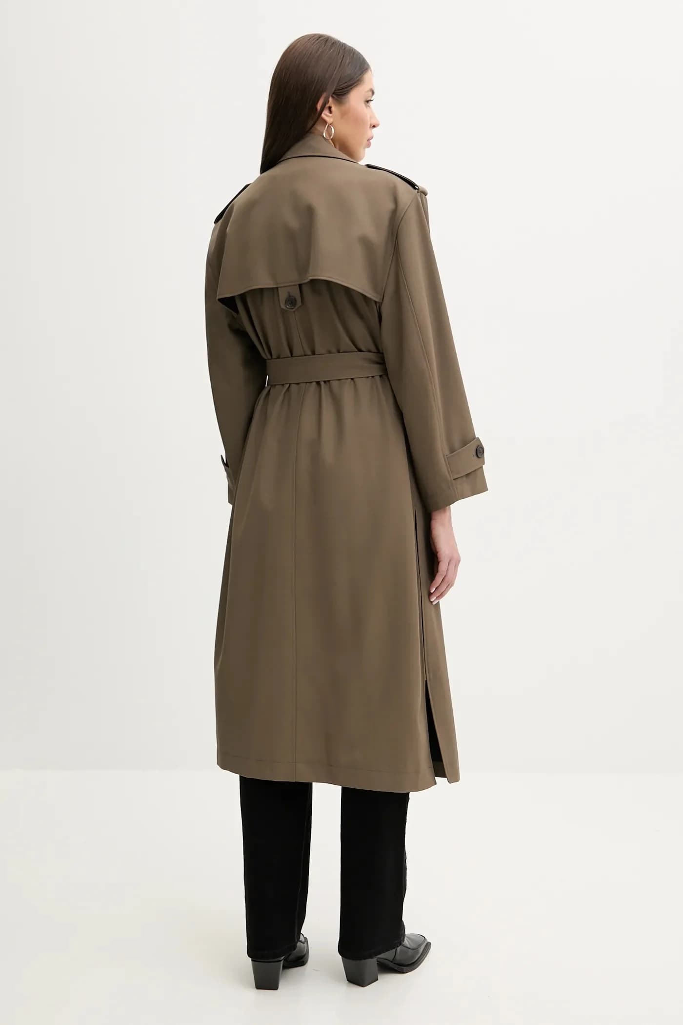 Пальто из смесовой шерсти - фото 3