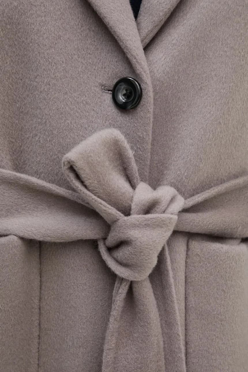 Шерстяное пальто - фото 5