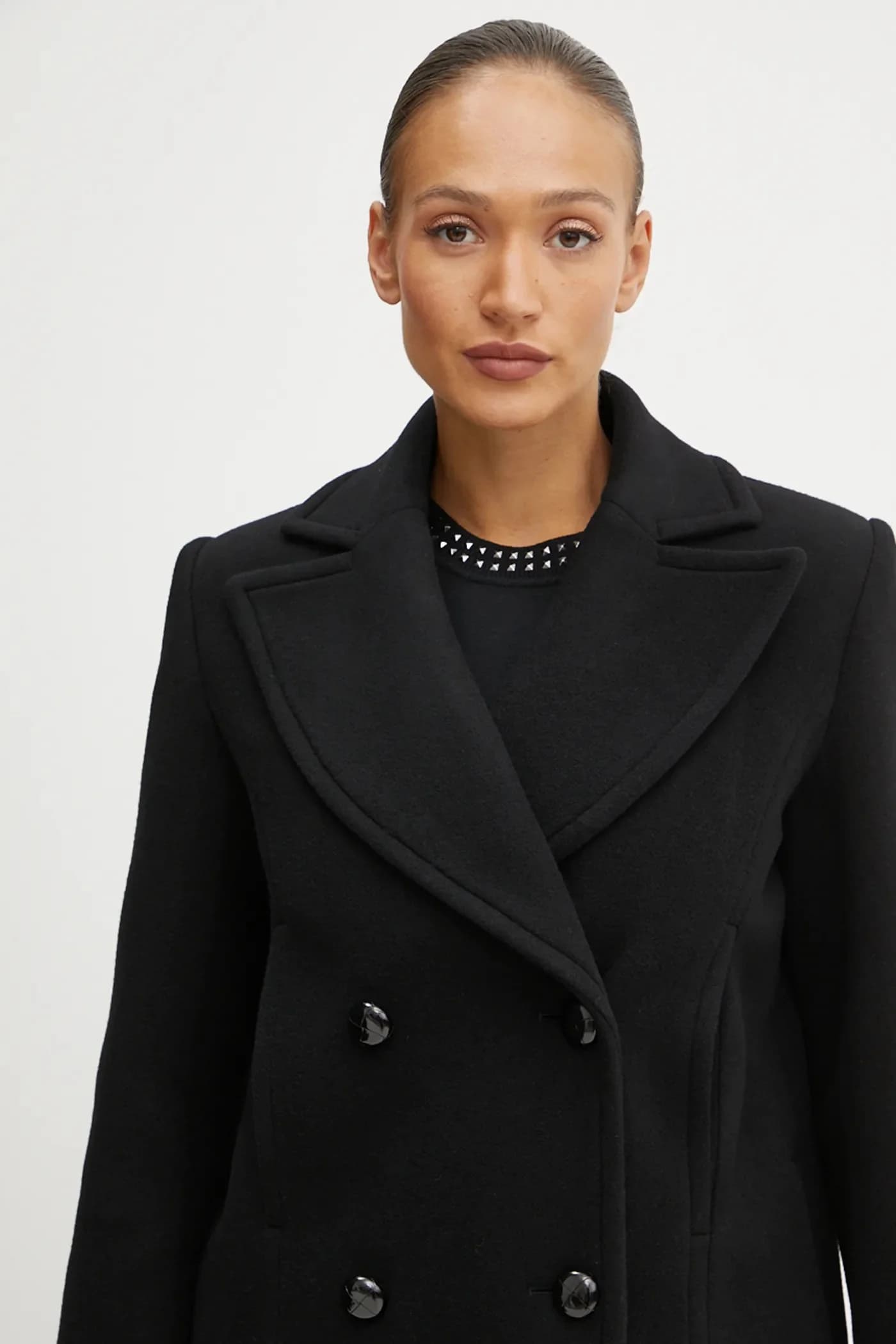 Шерстяное пальто - фото 4