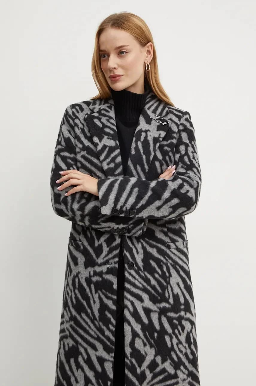 Шерстяное пальто - фото 4