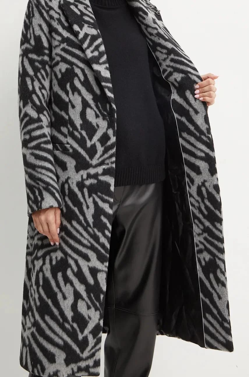 Шерстяное пальто - фото 8