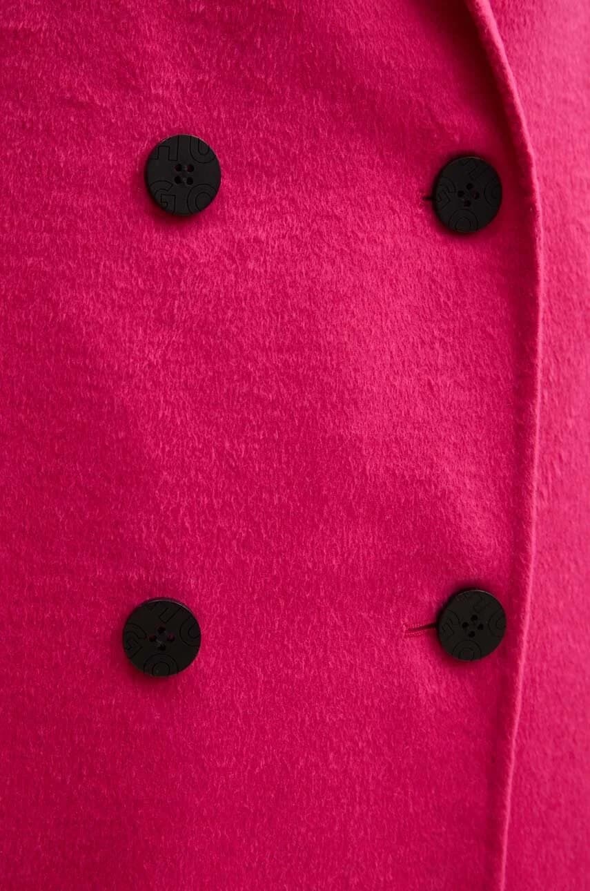 Пальто из смесовой шерсти - фото 5