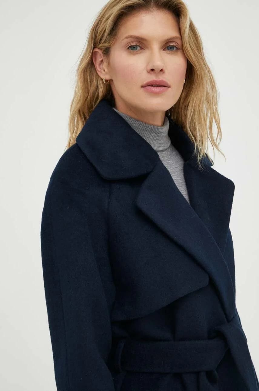 шерстяное пальто Livia - фото 4