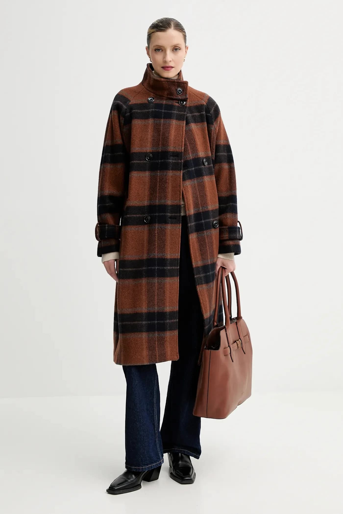 Пальто с добавлением шерсти - фото 2