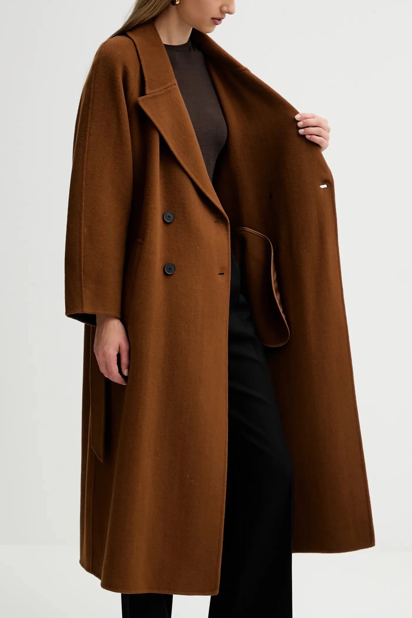 Шерстяное пальто - фото 6