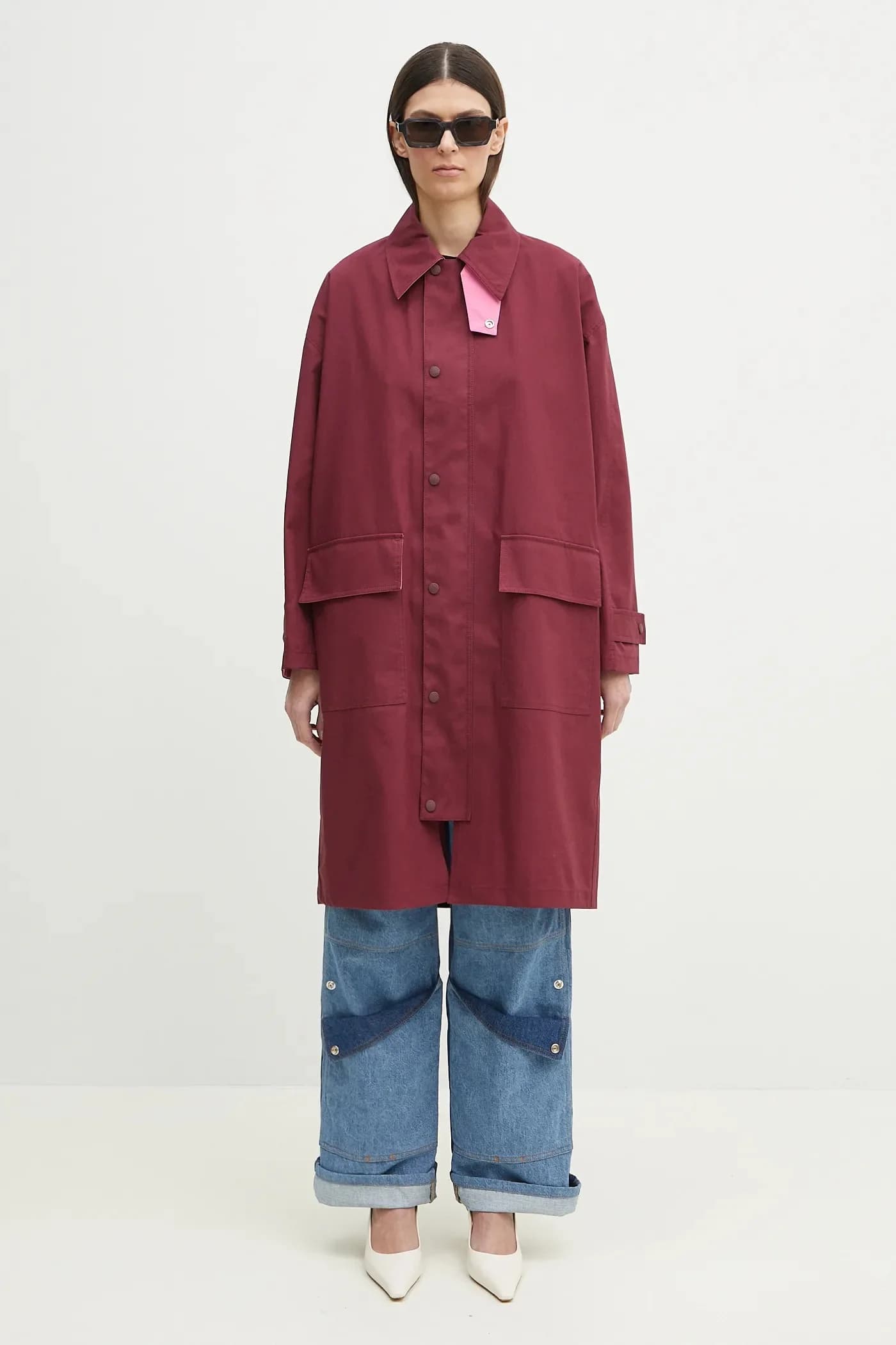 Хлопковое пальто - фото 7