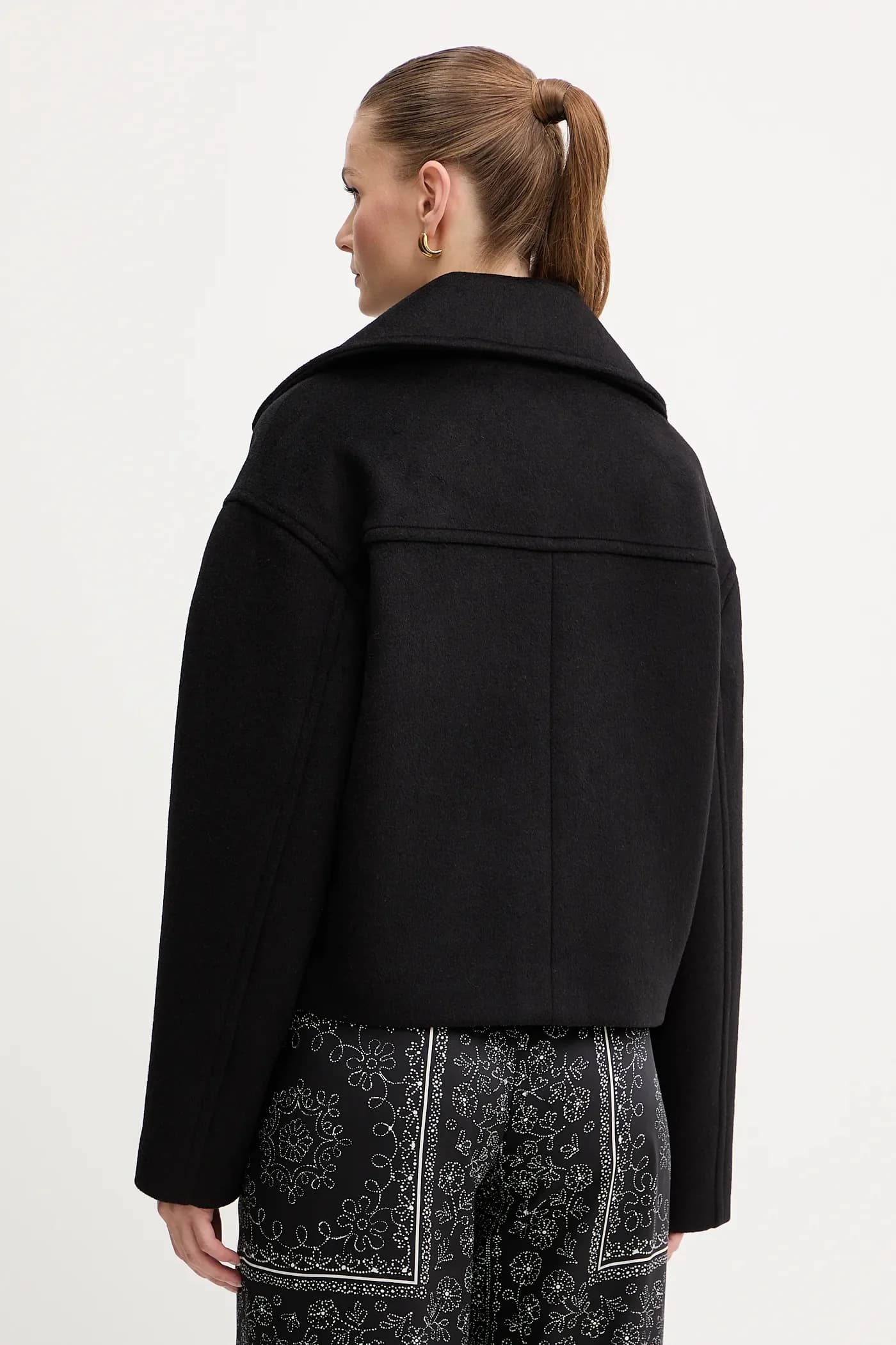 Пальто с добавлением шерсти - фото 3