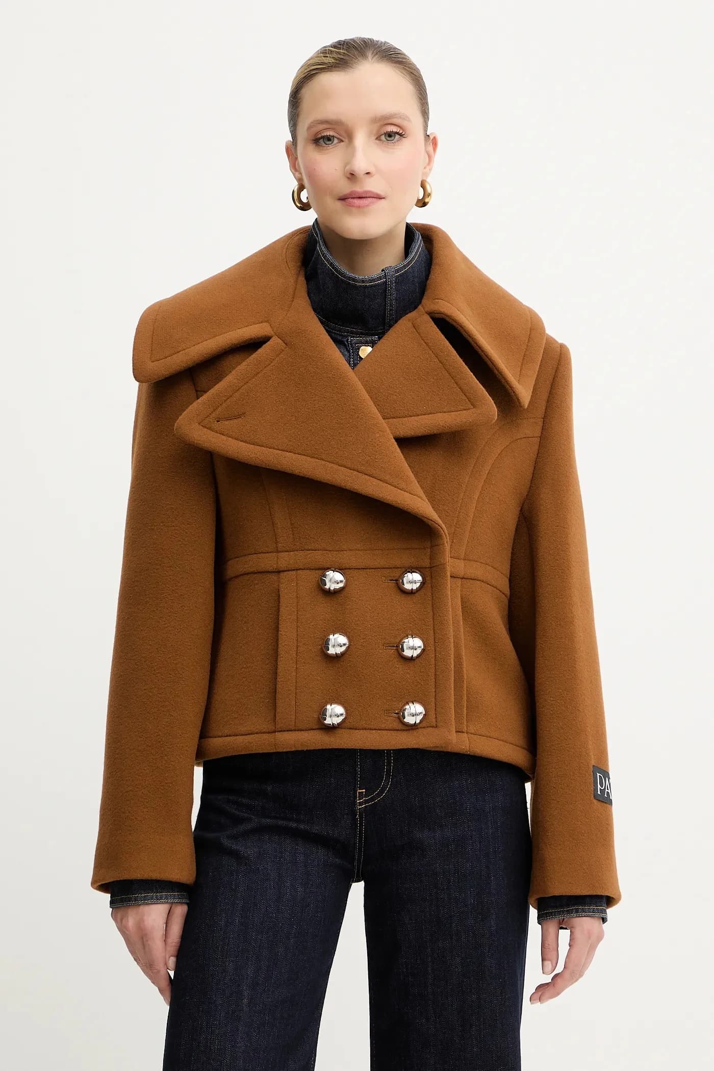 Пальто с добавлением шерсти