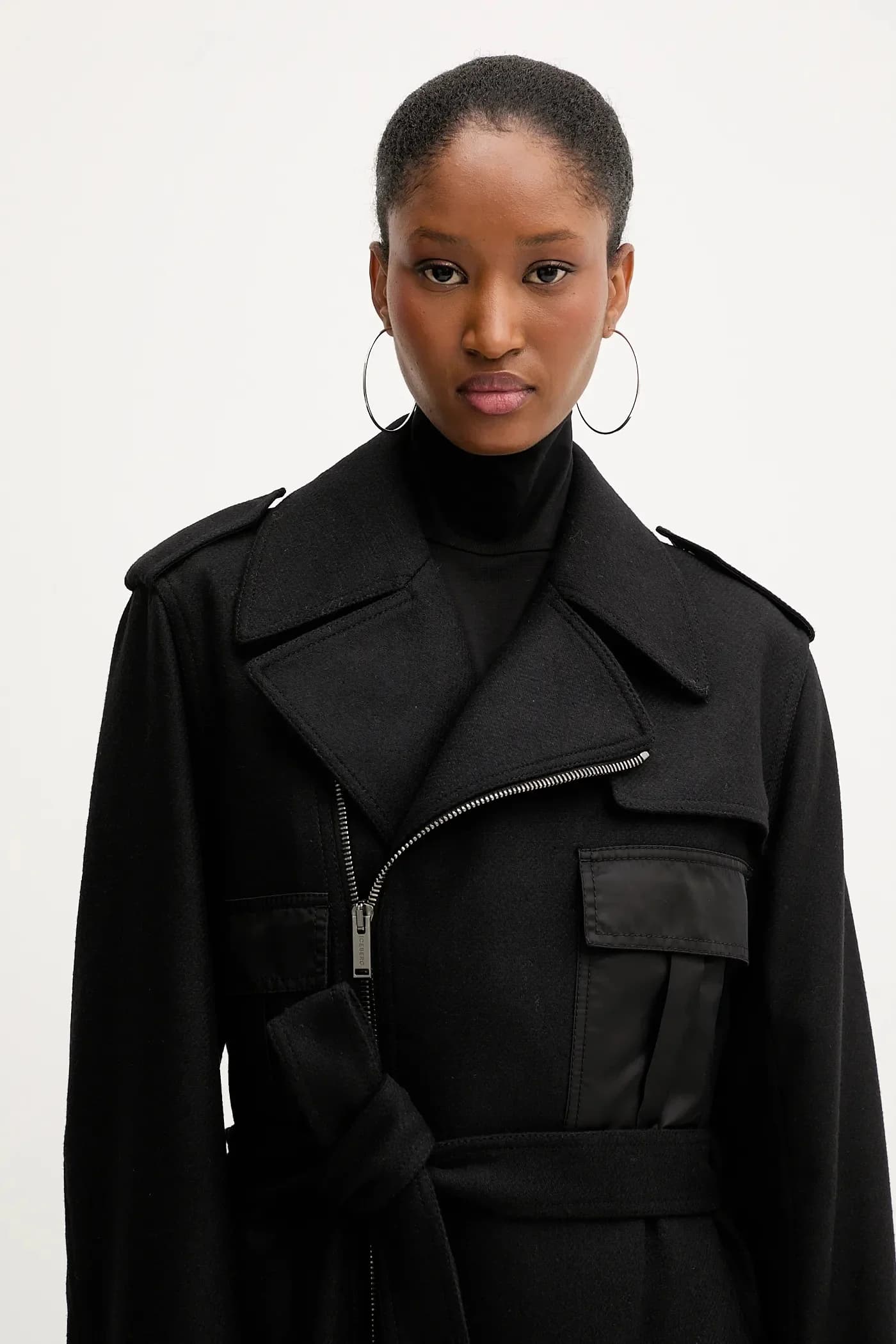 Шерстяное пальто - фото 4