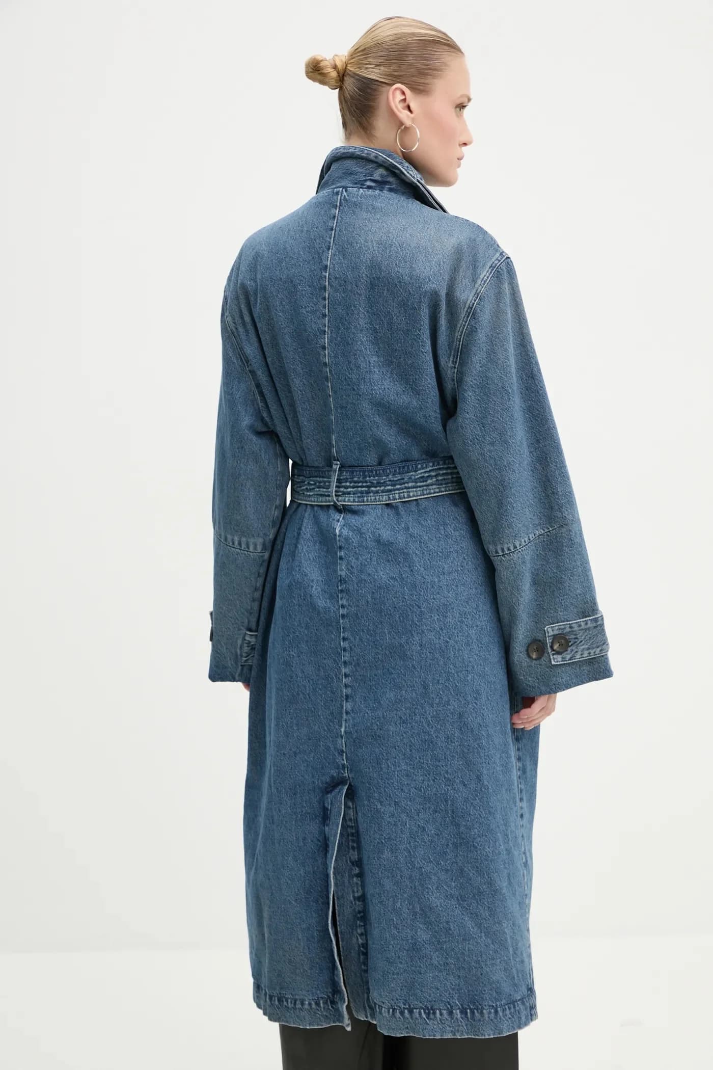 Джинсовое пальто - фото 3