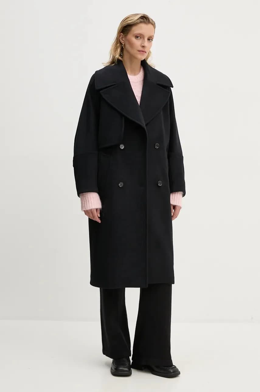 TELLY шерстяное пальто - фото 2