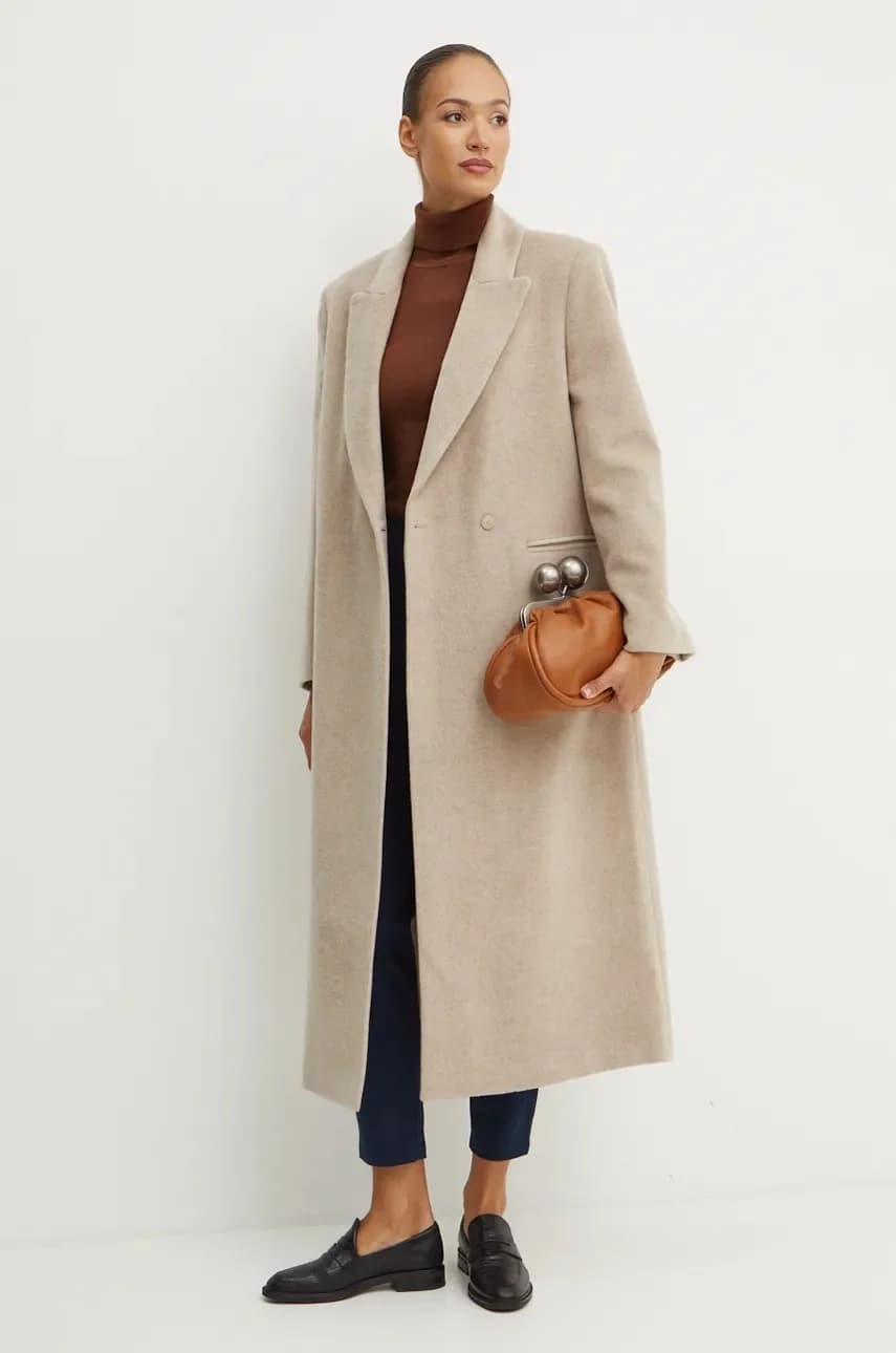 Шерстяное пальто - фото 2