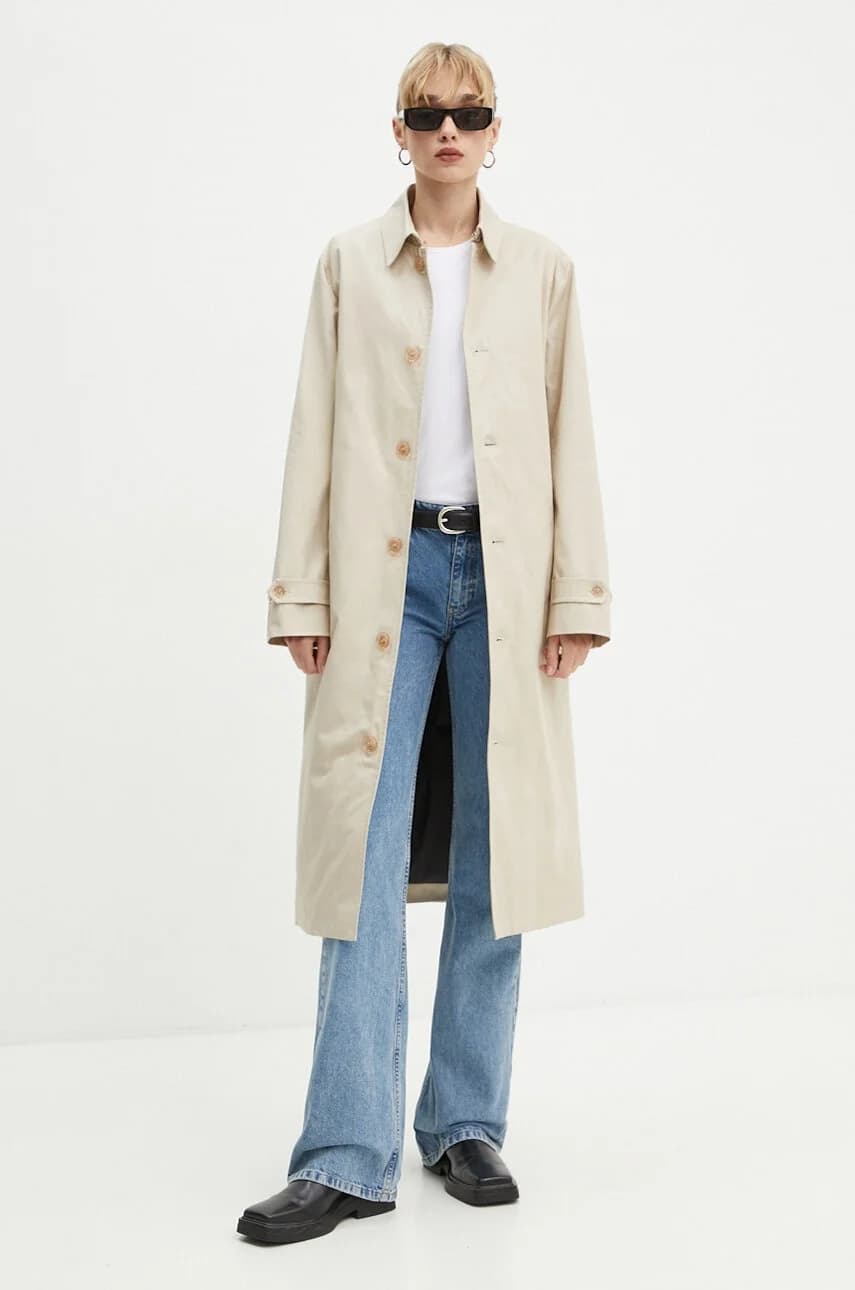 Хлопковое пальто - фото 2