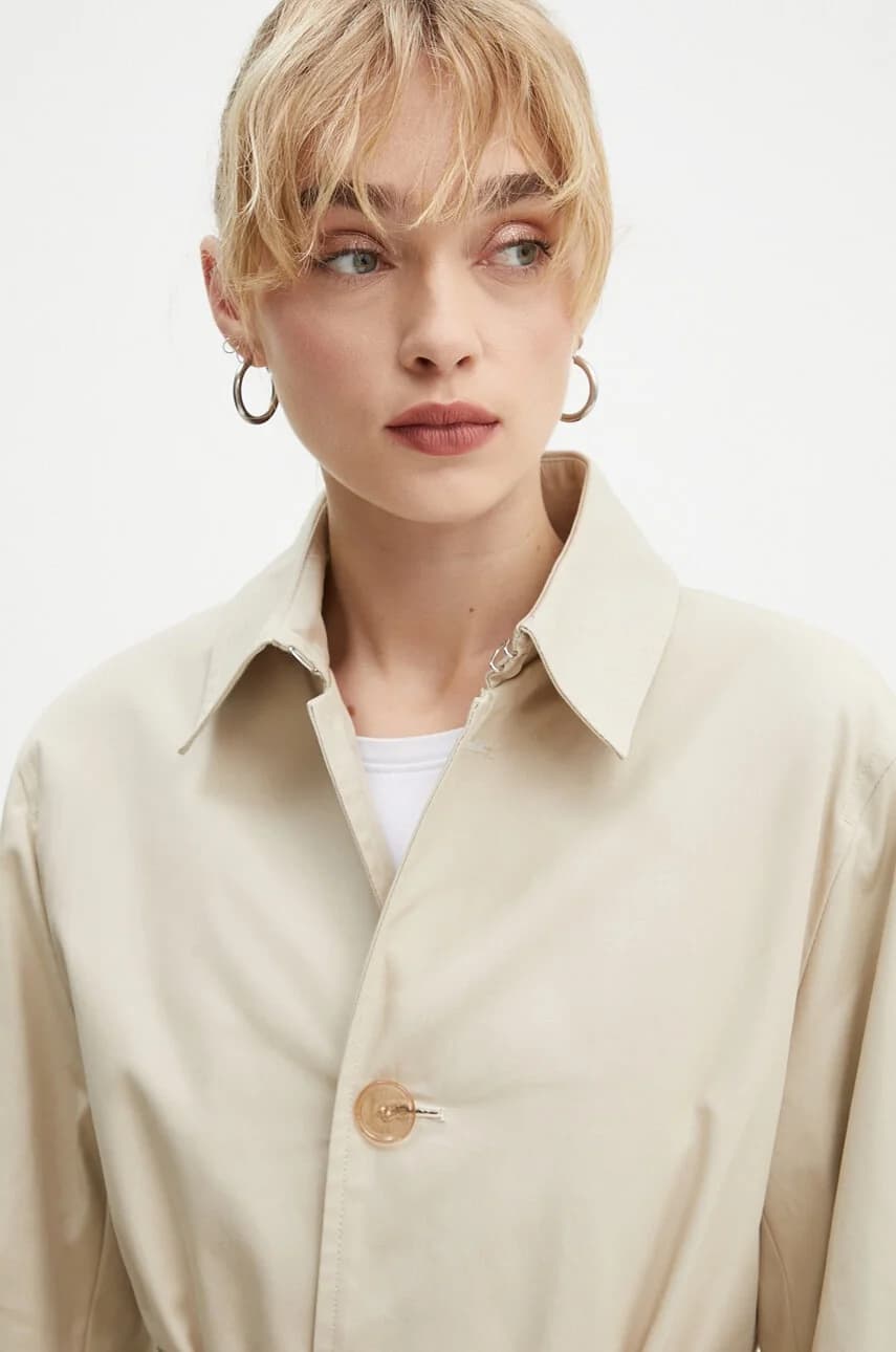 Хлопковое пальто - фото 5