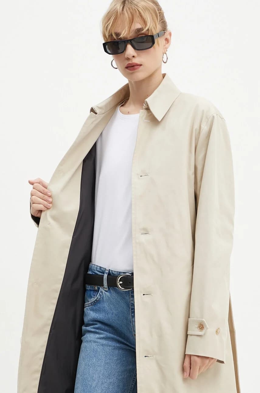 Хлопковое пальто - фото 7