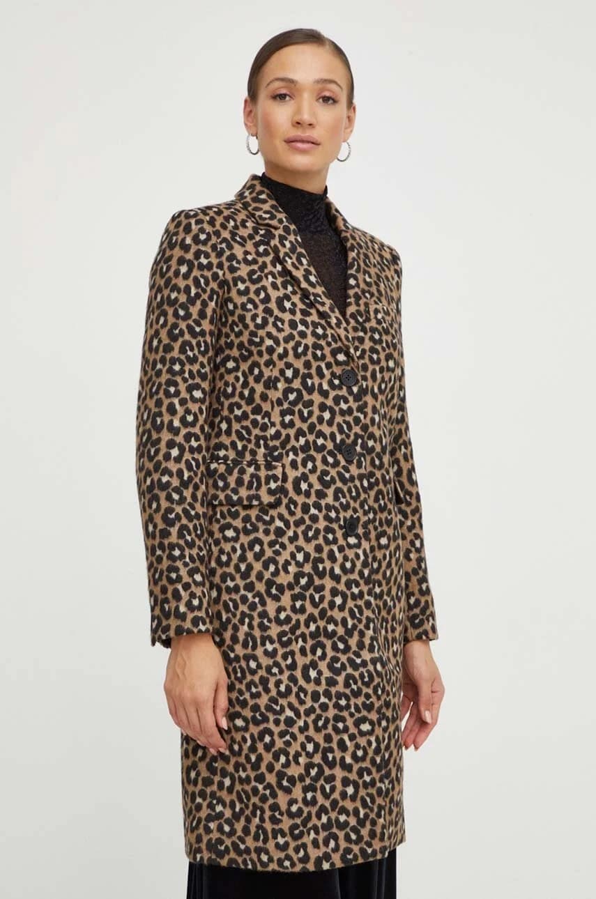 Пальто из смесовой шерсти - фото 2