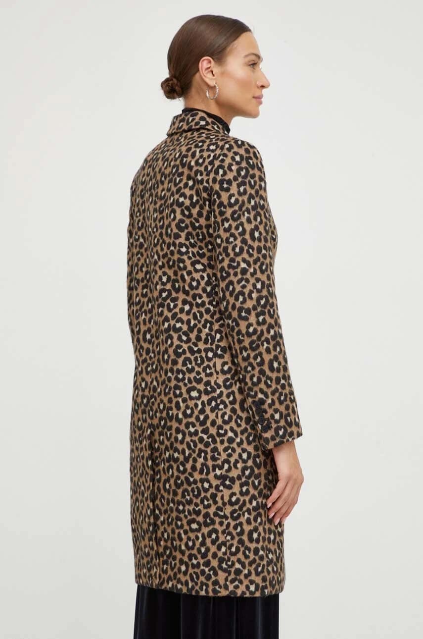 Пальто из смесовой шерсти - фото 3