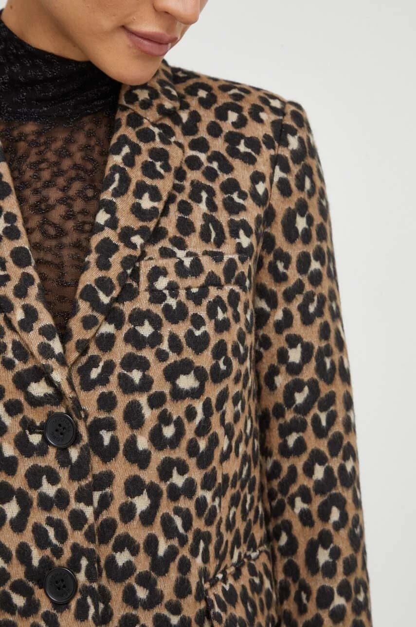 Пальто из смесовой шерсти - фото 5