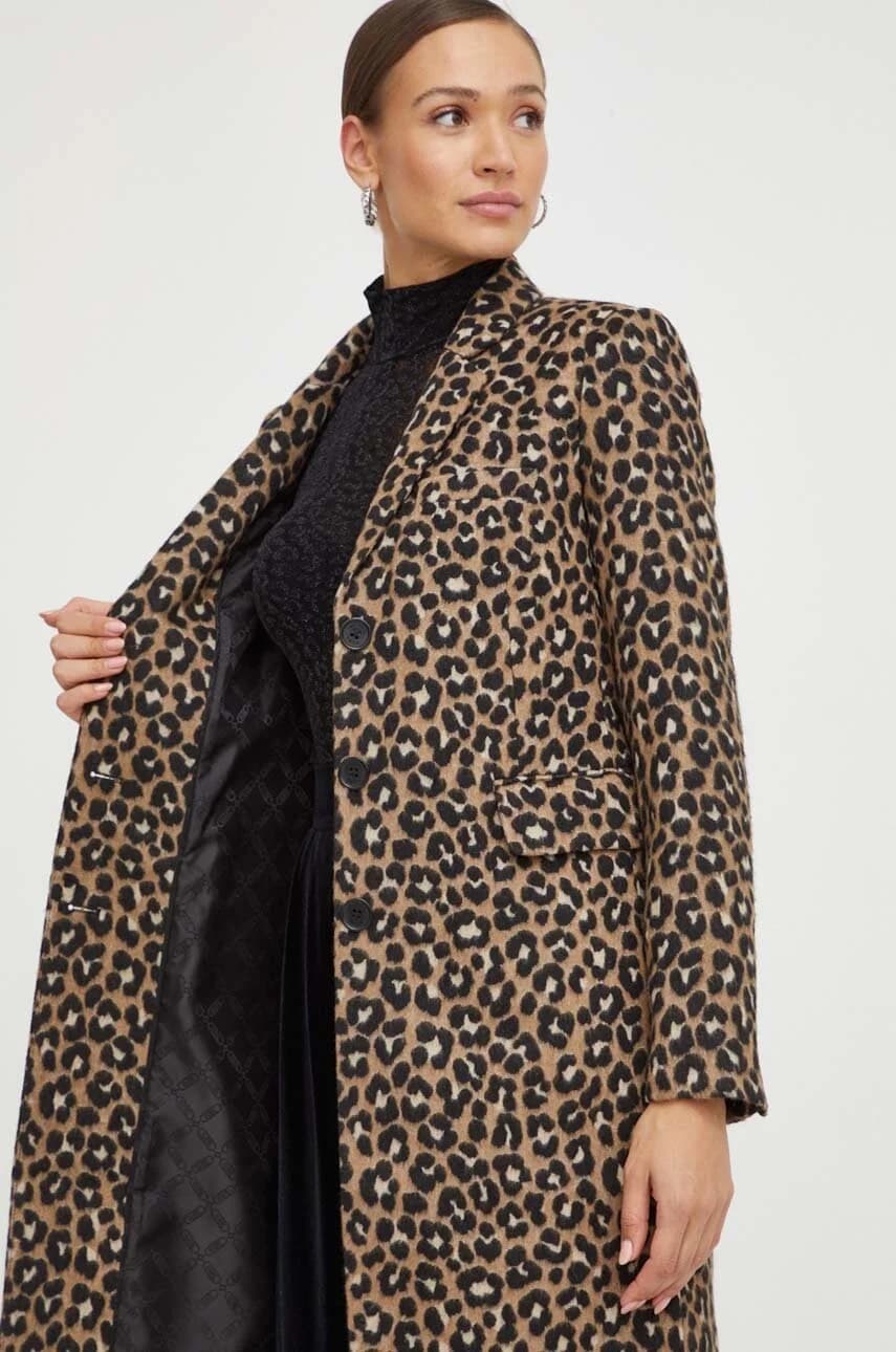 Пальто из смесовой шерсти - фото 6