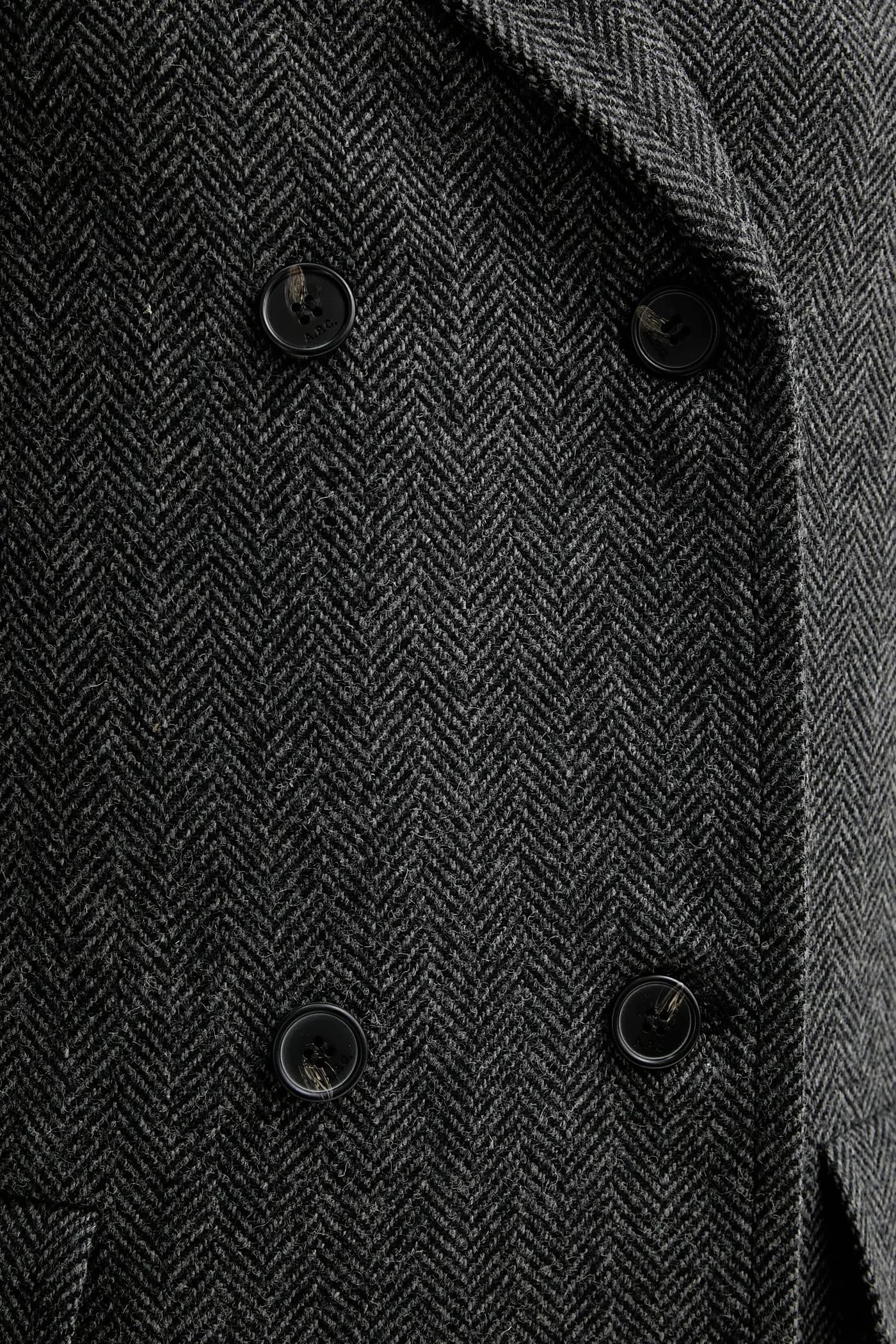 Пальто Manteau Ginny из смесовой шерсти - фото 5