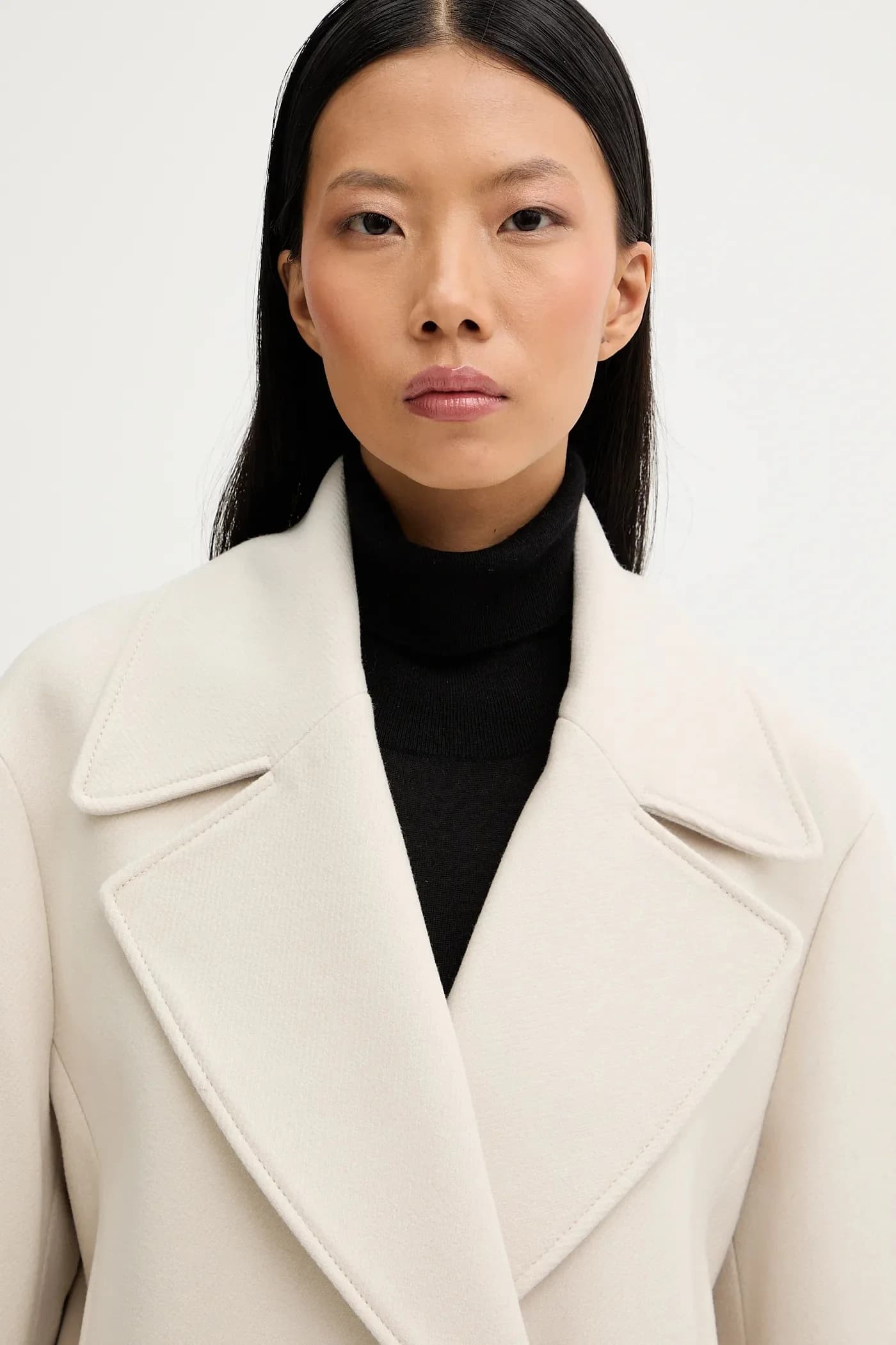 Пальто с добавлением шерсти - фото 5