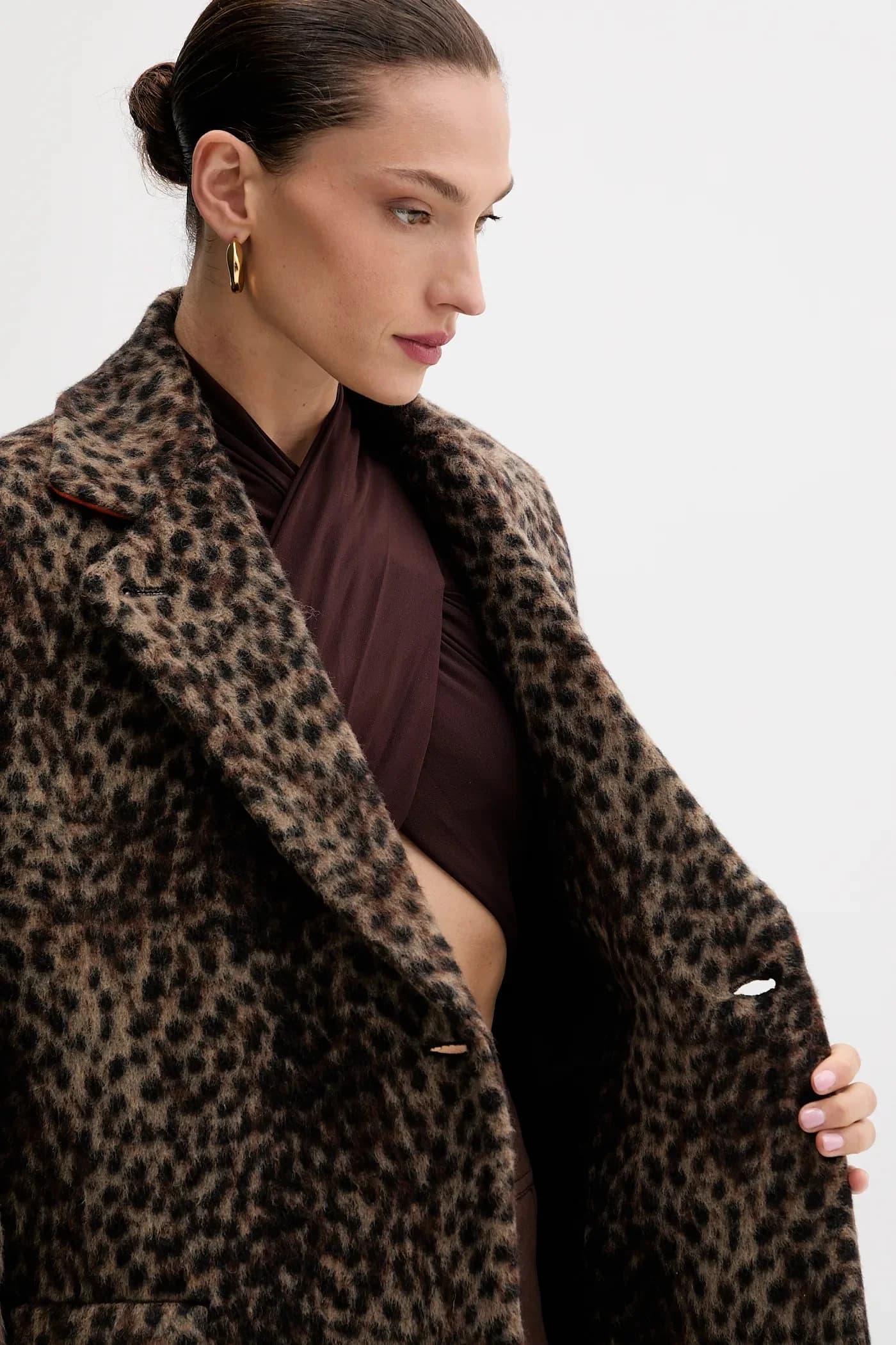 Шерстяное пальто - фото 7