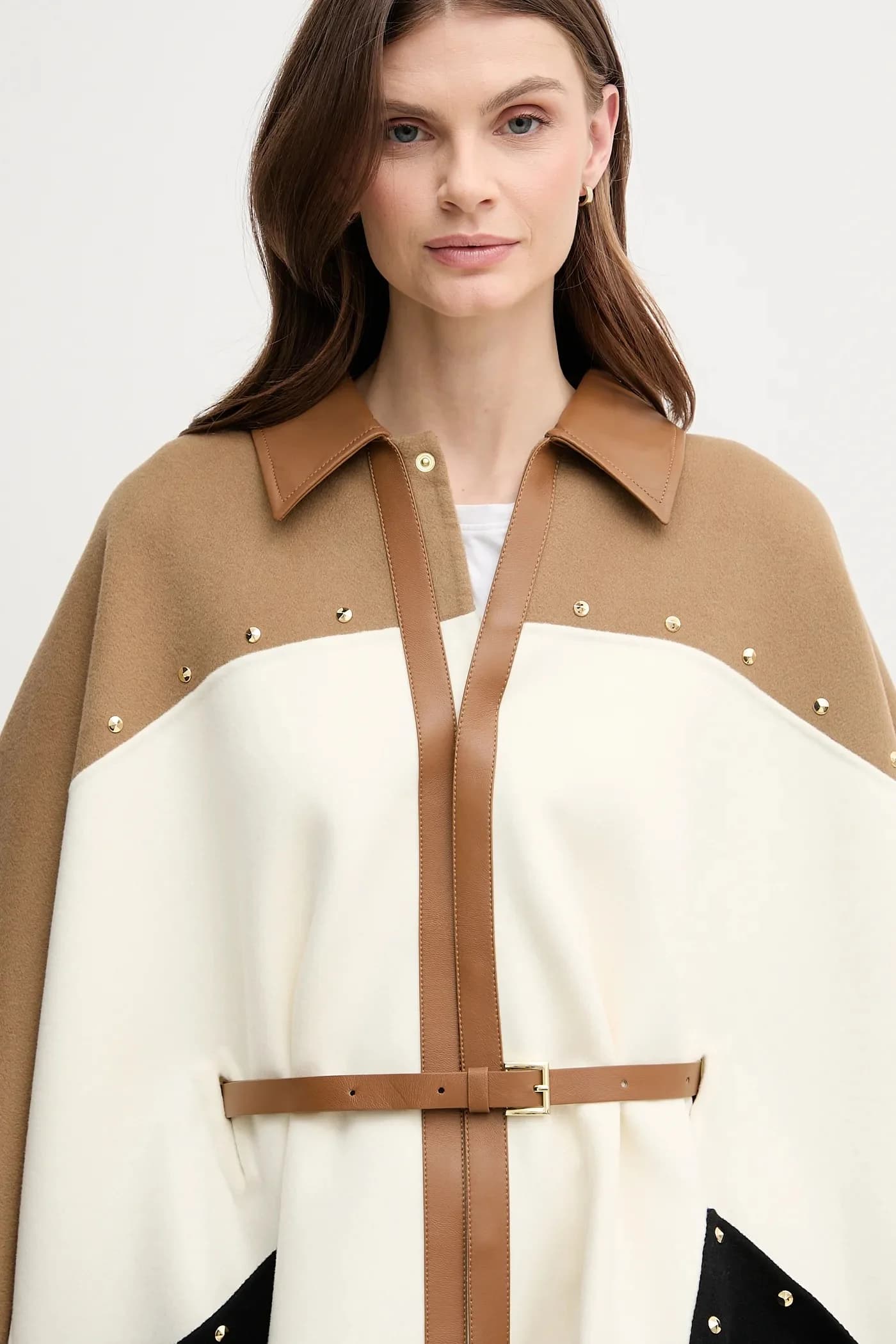 Шерстяное пончо - фото 4