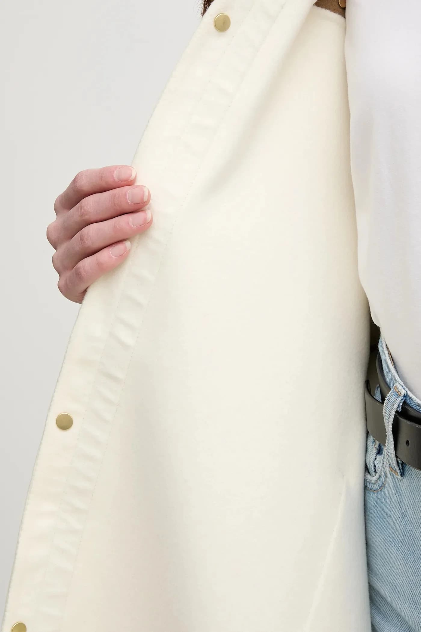 Шерстяное пончо - фото 6