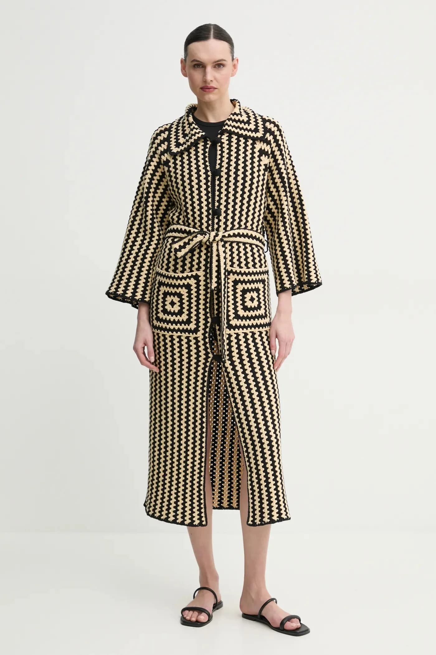 ДИНА хлопковое пальто - фото 4