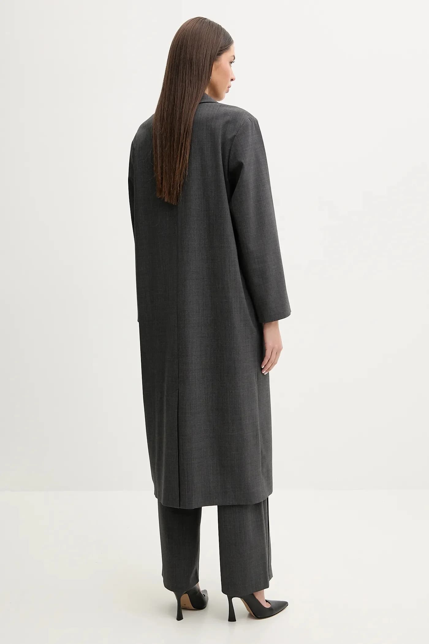 Пальто из смесовой шерсти - фото 3