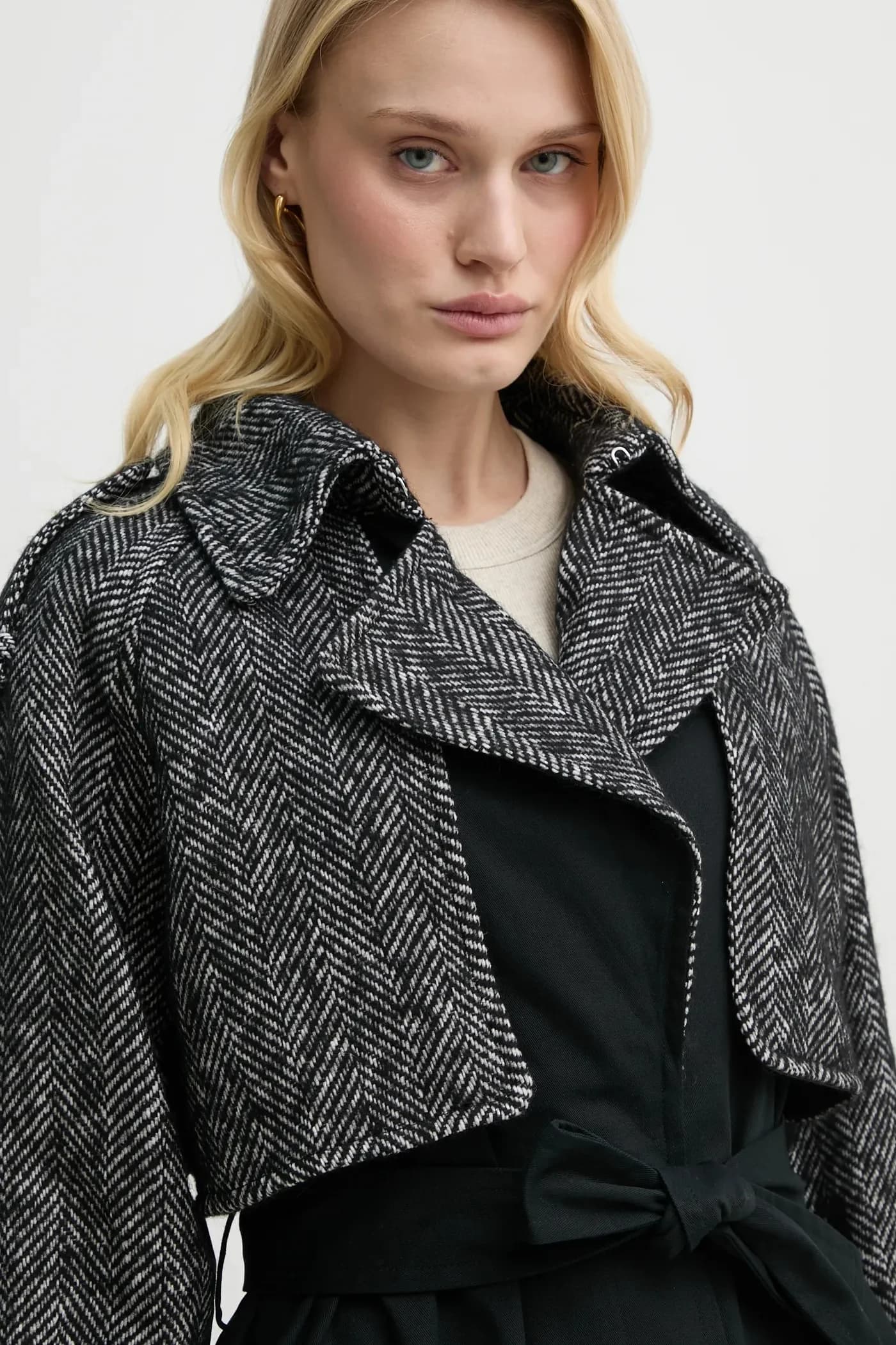 Пальто DINARA из смесовой шерсти - фото 4