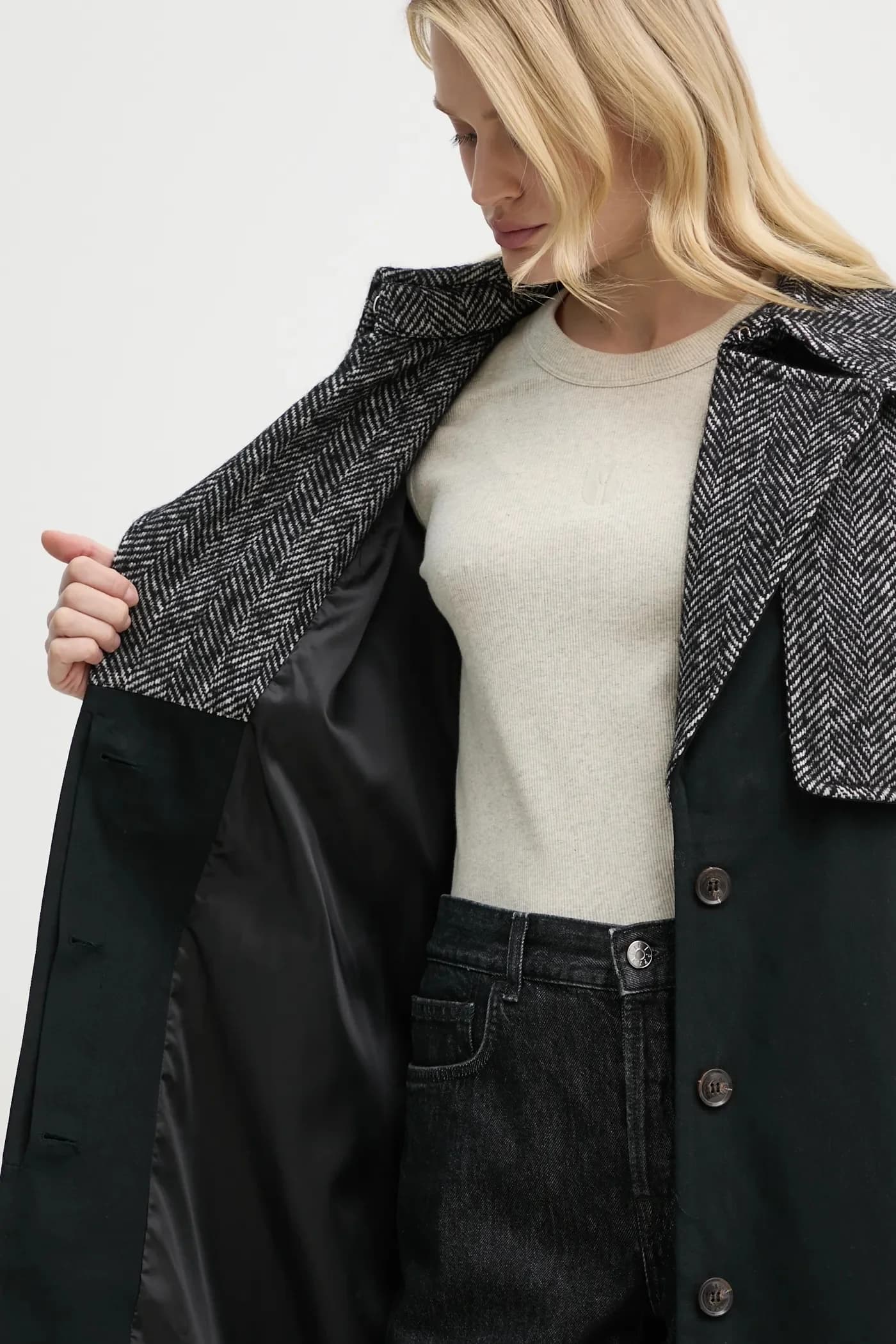 Пальто DINARA из смесовой шерсти - фото 6