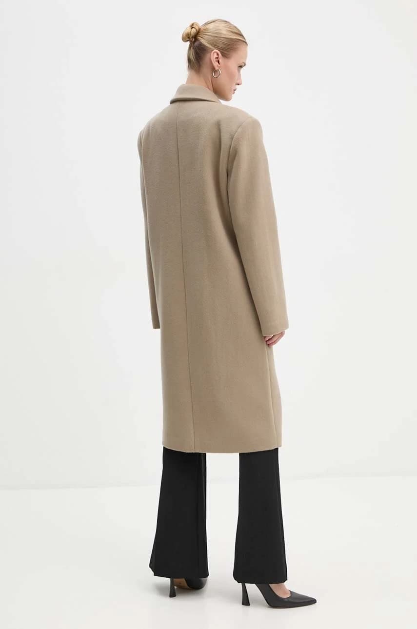 Шерстяное пальто - фото 3