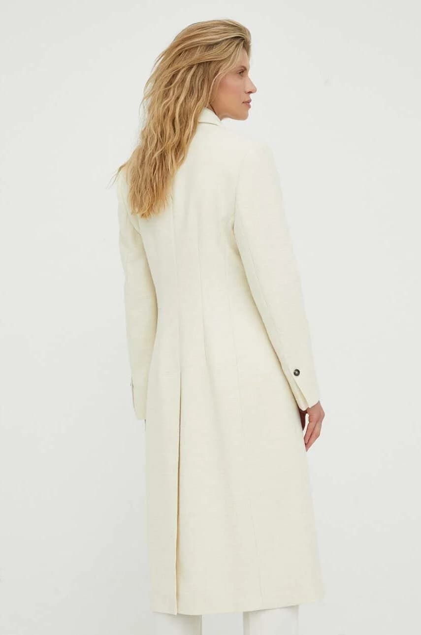 Пальто из смесовой шерсти - фото 3