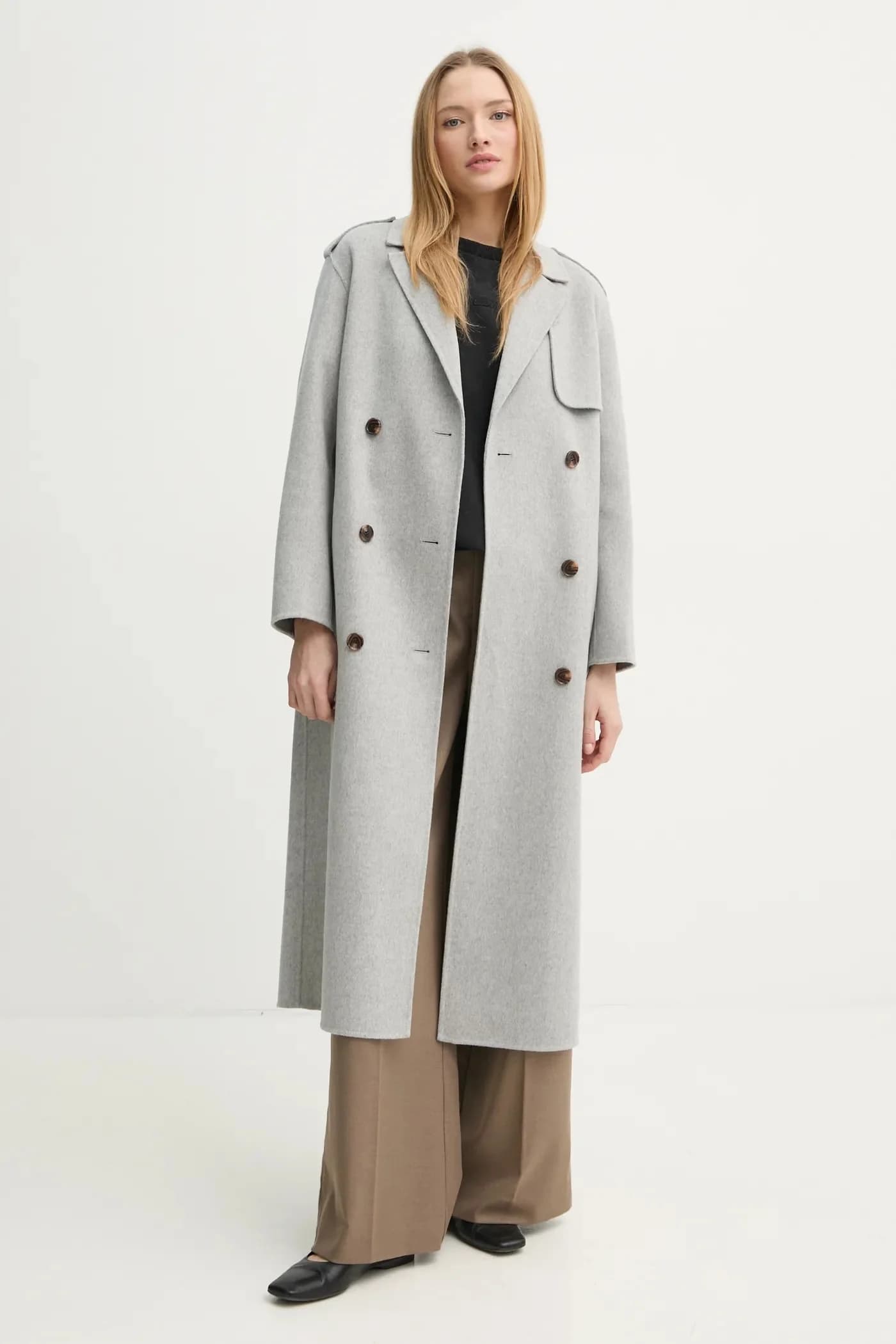 Шерстяное пальто - фото 2