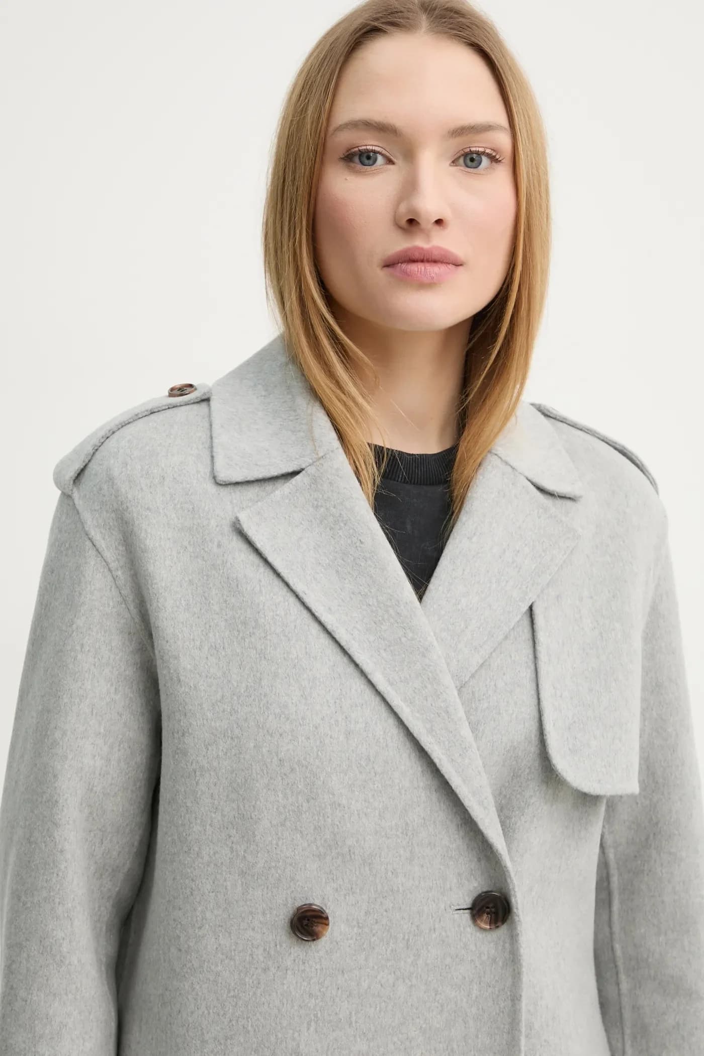 Шерстяное пальто - фото 4