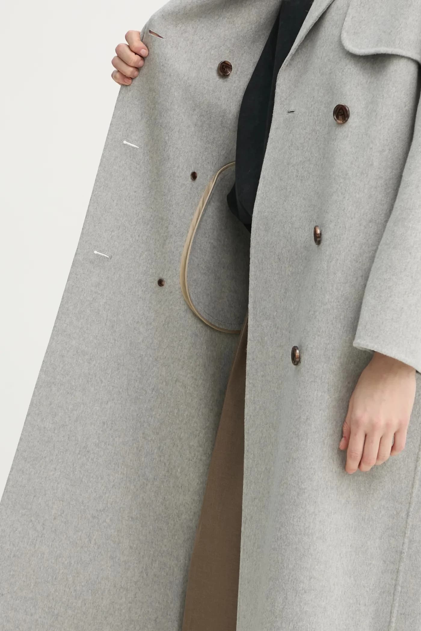 Шерстяное пальто - фото 6