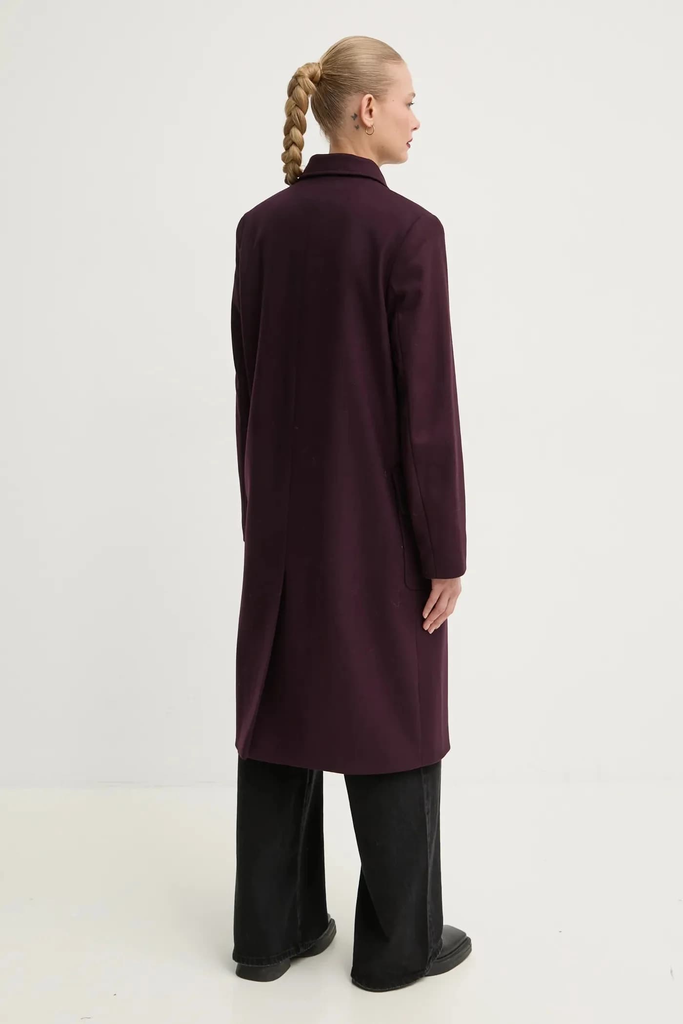 Шерстяное пальто - фото 3