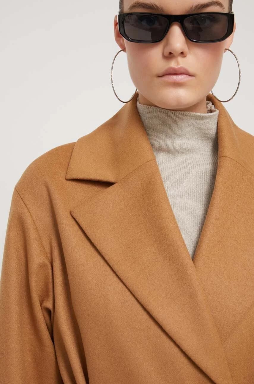 Шерстяное пальто - фото 5