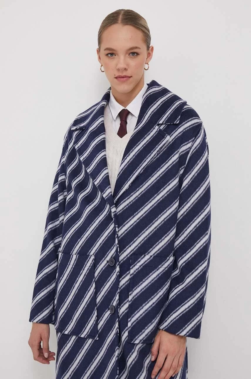 Пальто из смесовой шерсти - фото 4