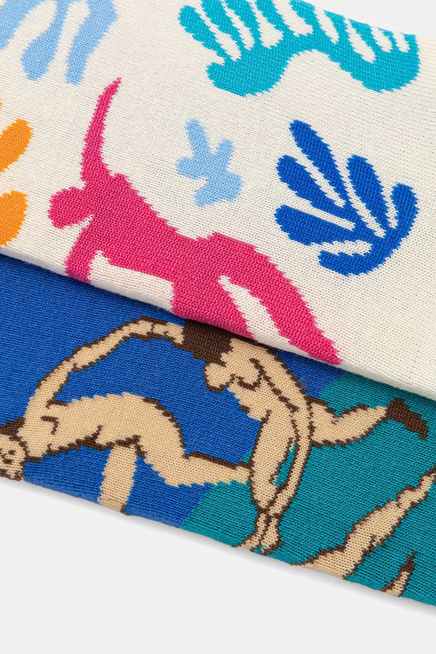 Хлопковые носки, 2 пары - фото 2