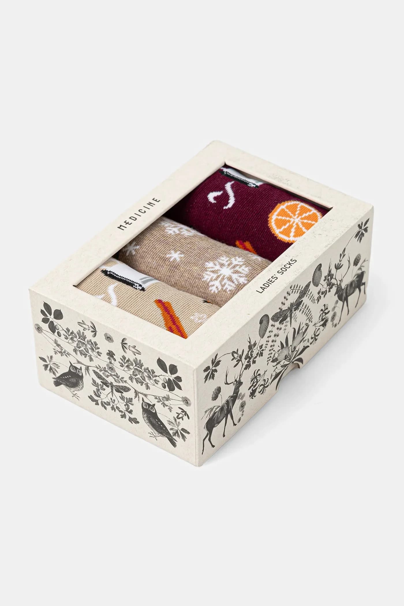 Хлопковые носки, 3 пары - фото 3