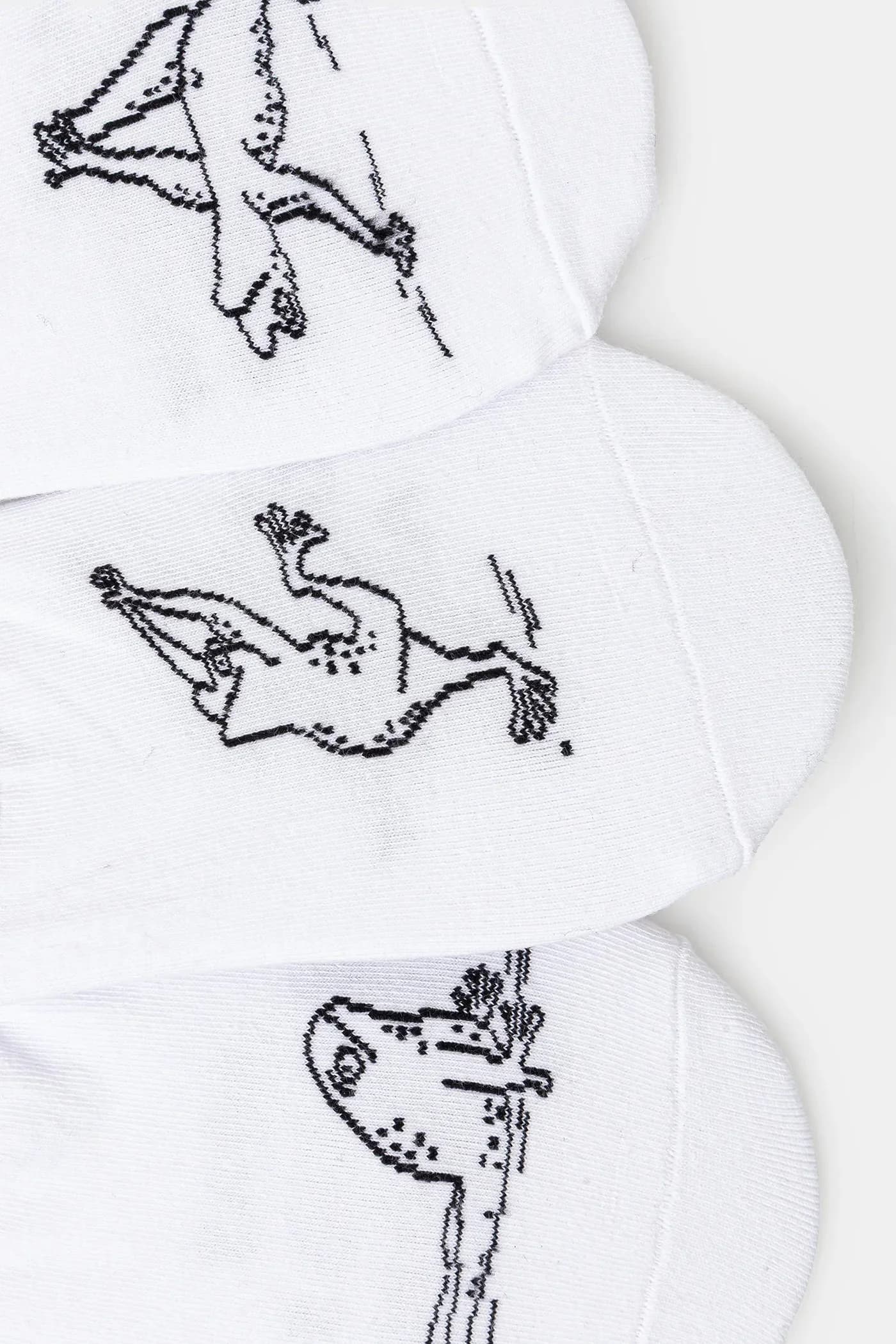 Хлопковые носки, 3 пары - фото 2