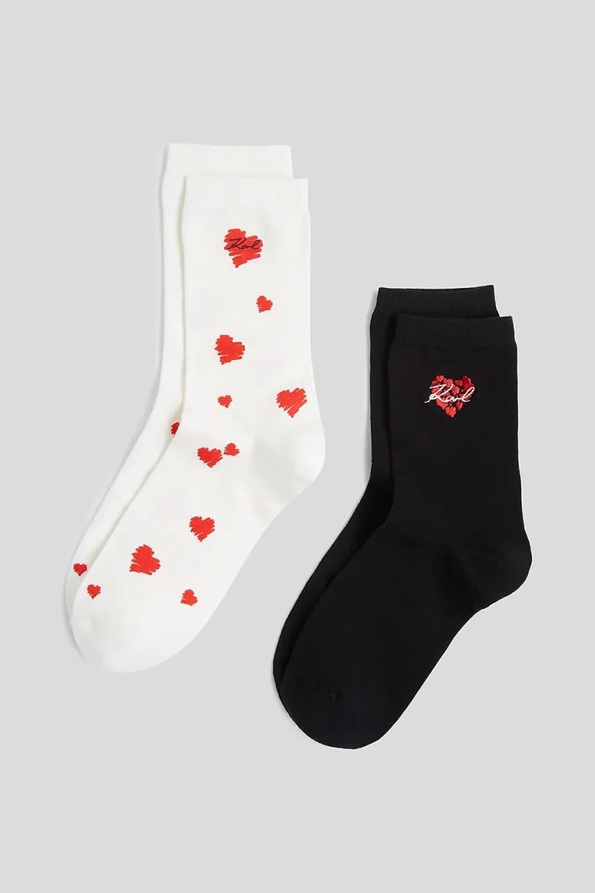 Комплект из 2 носков K/HEART
