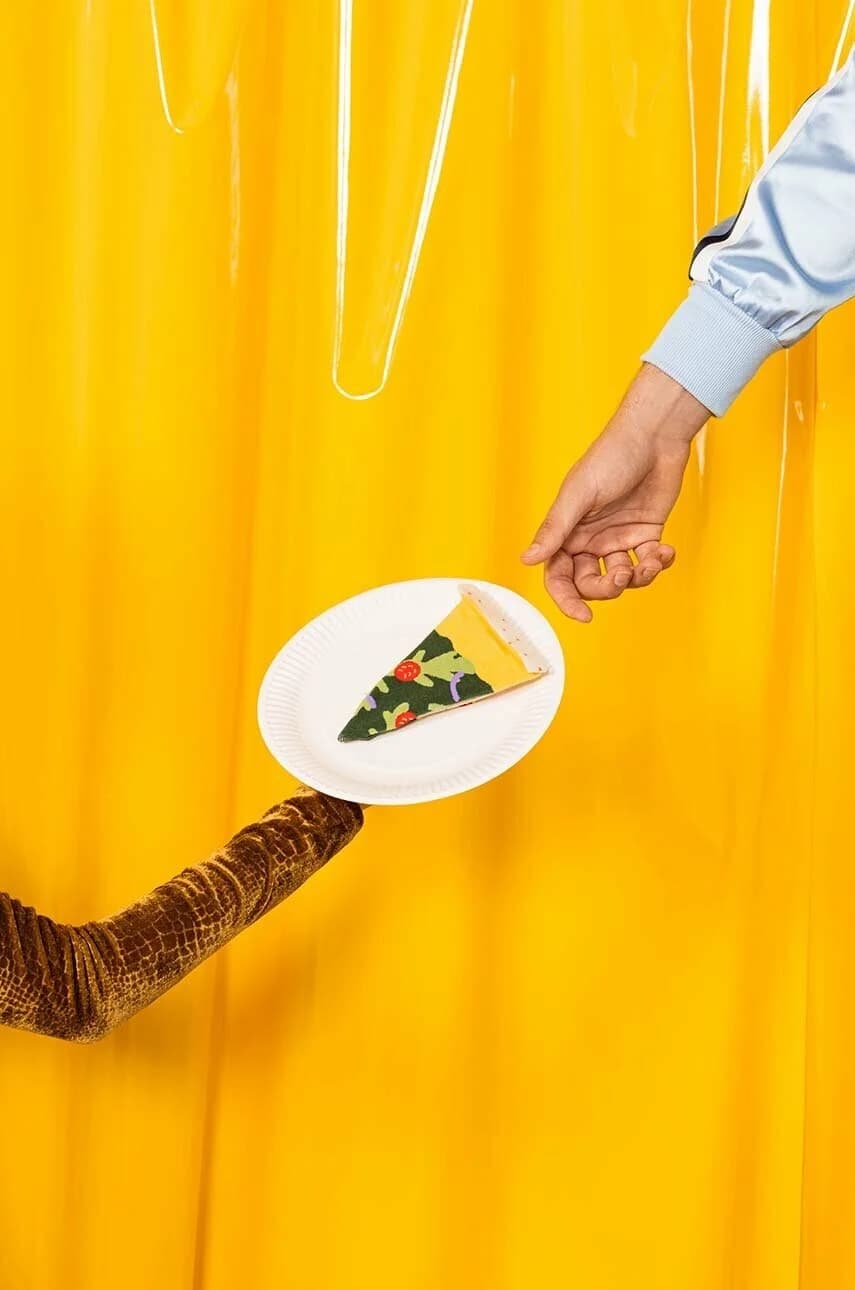 Носки «Пицца Веган» - фото 4