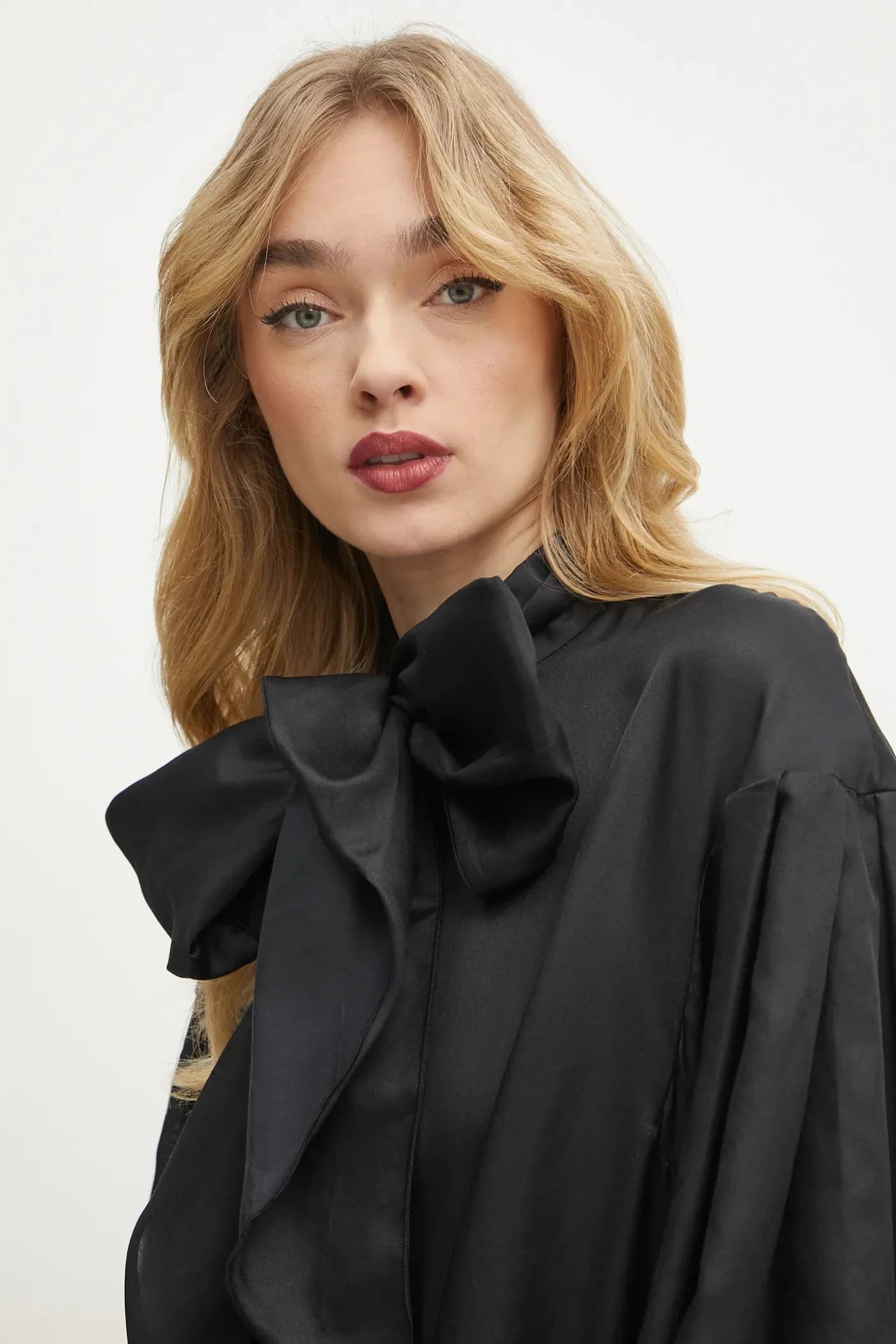 рубашка Bommie из смесового шелка - фото 5