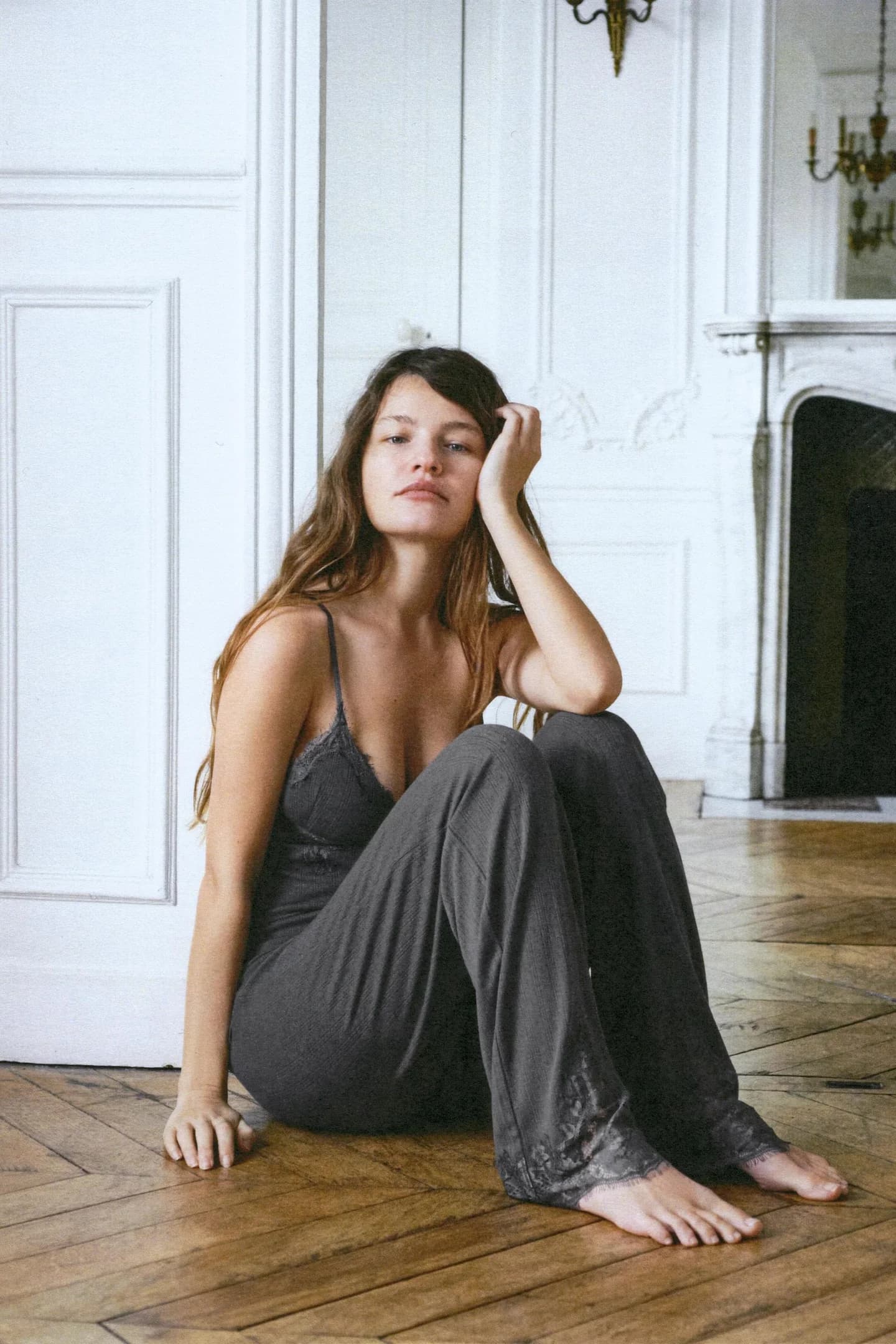 БРЮКИ-ПУАНТЕЛИ С КРУЖЕВОМ - фото 2